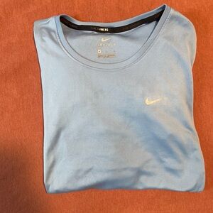 Nike Light Blue Running Tee